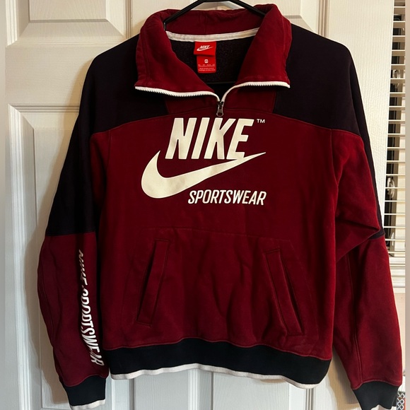 Nike Burgundy Sportswear Jacket - Picture 4 of 7